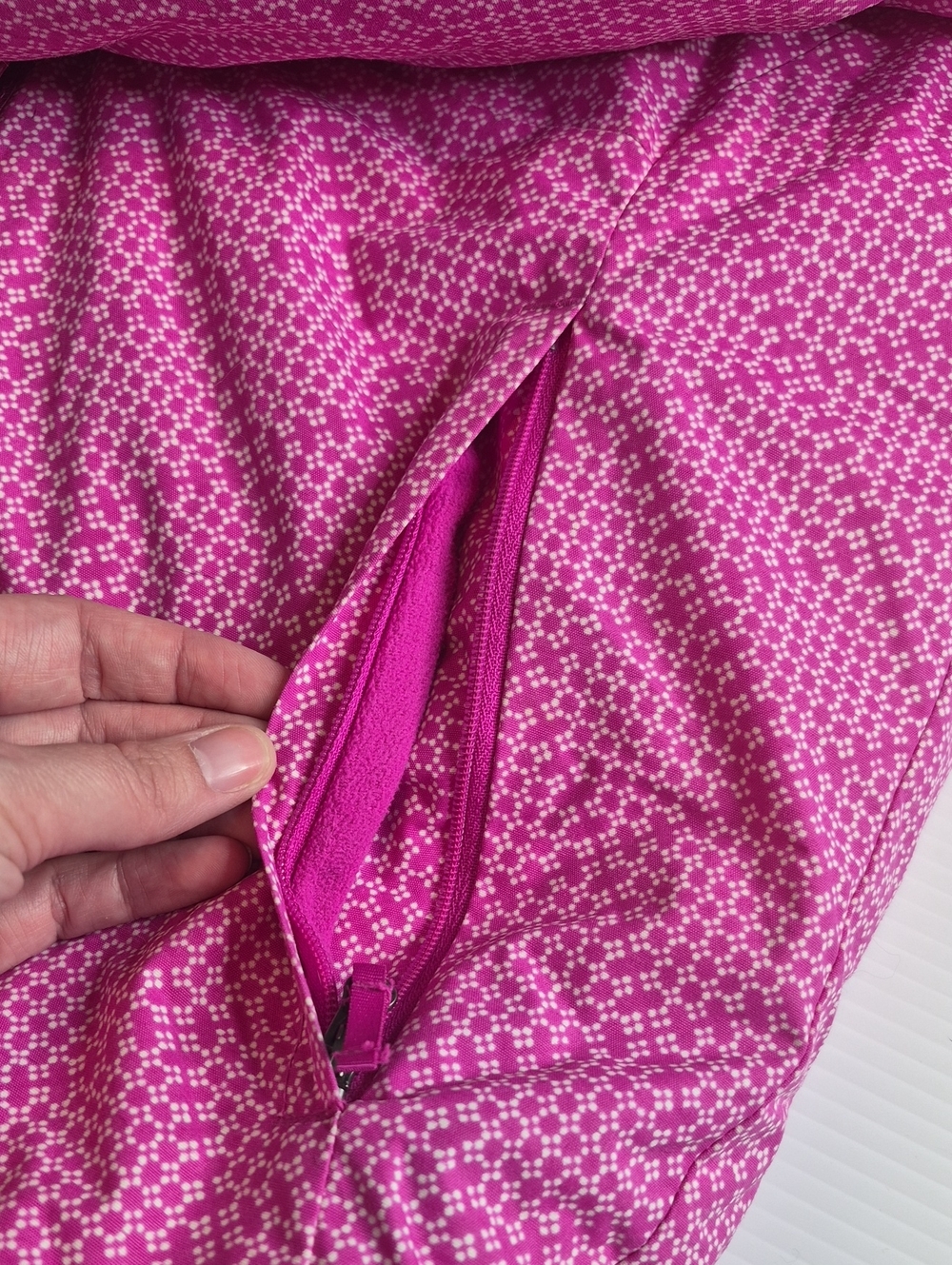 Columbia Girl's Pink Coat Size Large 14/16 - Picture 5 of 8